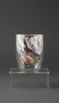 Artist Edition Double-Walled Glass Cup